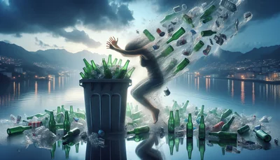 Pourquoi j’ai cessé de jeter mes bouteilles en verre dans le bac de tri après avoir découvert leur véritable impact